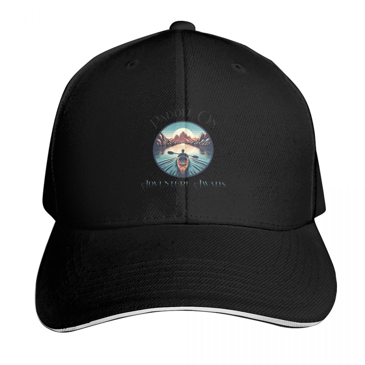 Outdoor Adventure Brand - Paddle On Adventure Awaits Baseball Cap