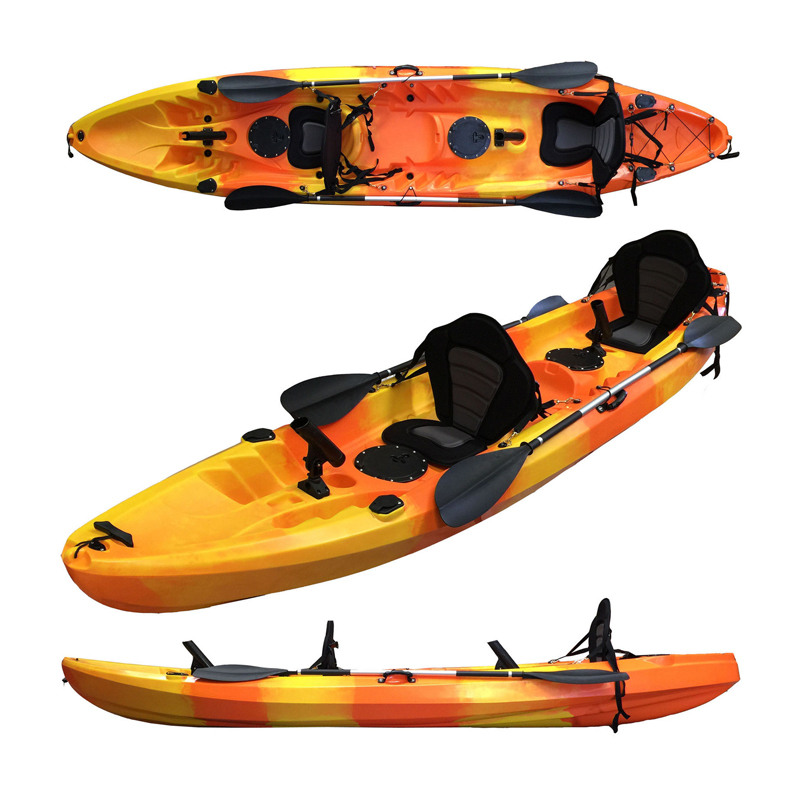 Outdoor Adventure Kayak - Family-Friendly Sit-On-Top Fishing Kayak - 2-3
