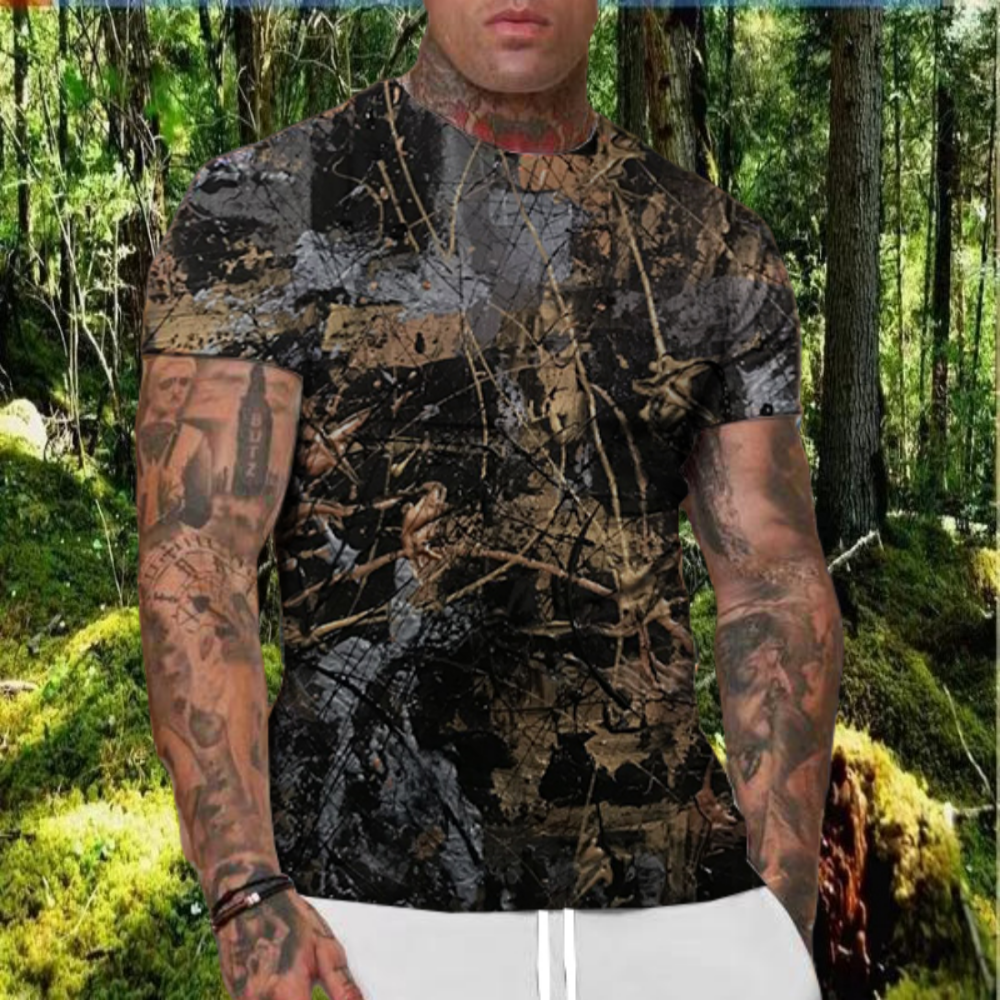 Outdoor Adventure Sports - Best-selling Outdoor Adventure Jungle Men's T-shirts