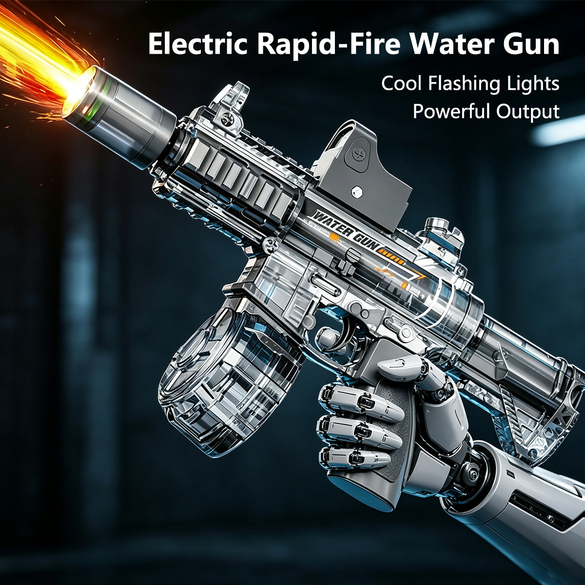 Outdoor Adventure Game - Electric Water Guns Large Capacity Powerful
