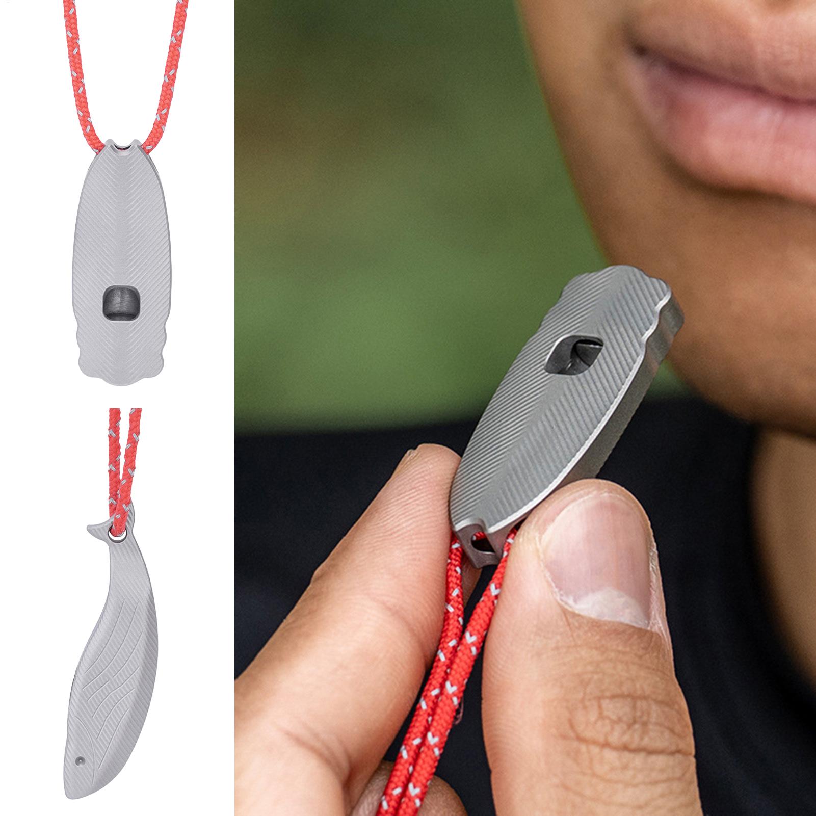 Outdoor Adventure Kayak - Kayak Whistle 120db Titanium Loud Lifeguard