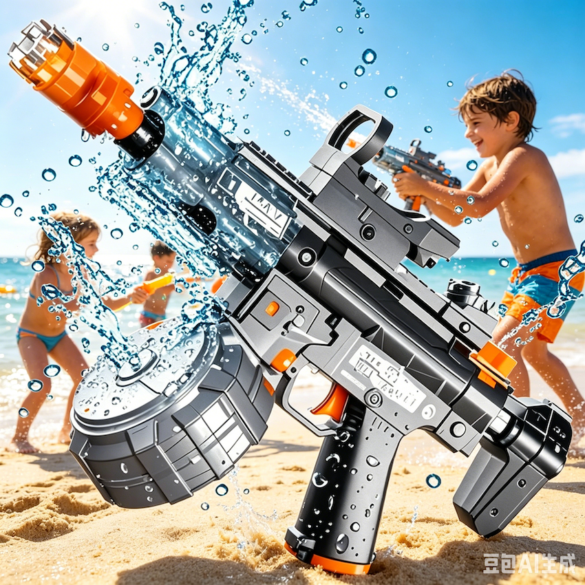 Outdoor Adventure Game - Electric Water Gun Toy Long Range
