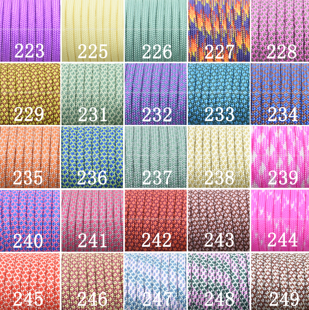 Paracord 550 Feet - 1pcs 550 Paracord Parachute Cord Lanyard