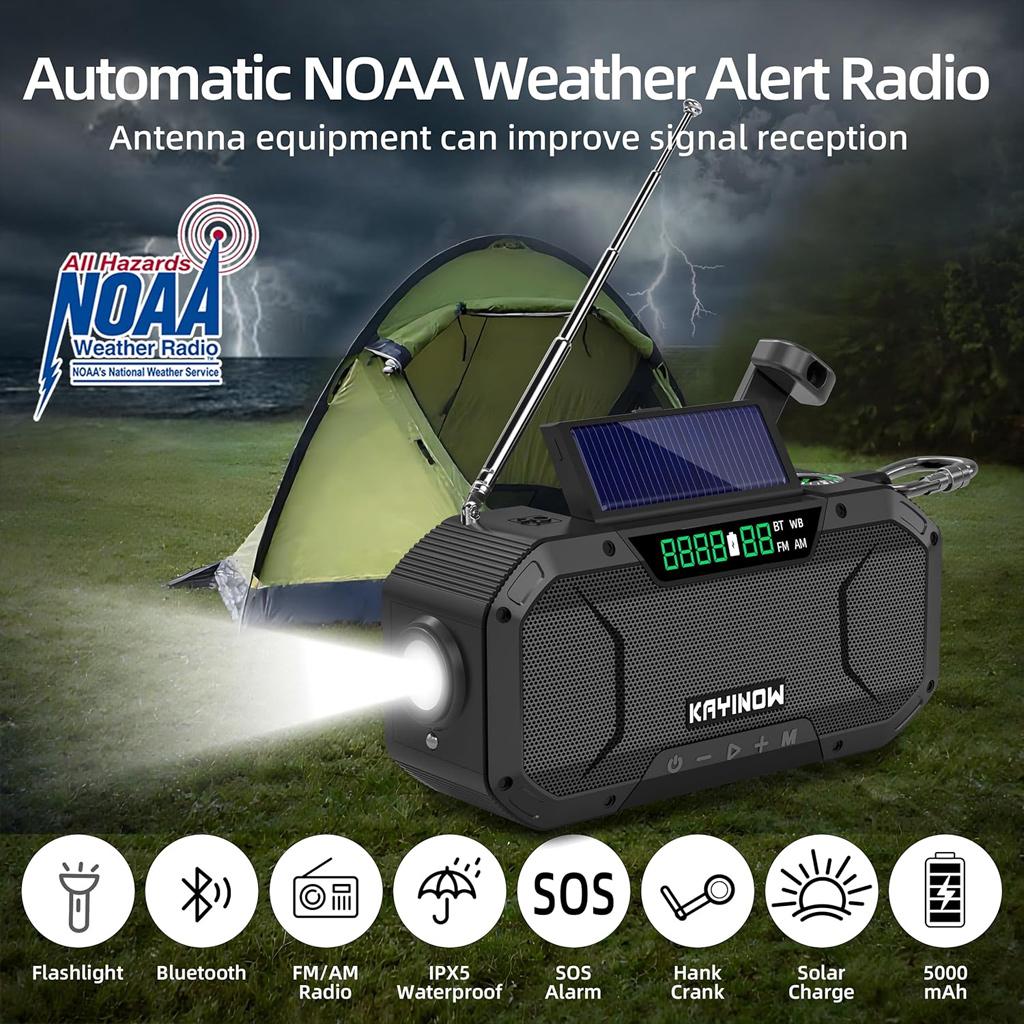 Multifunctional Radio Hurrican – Emergency Radio Solar Bewertung und Preis