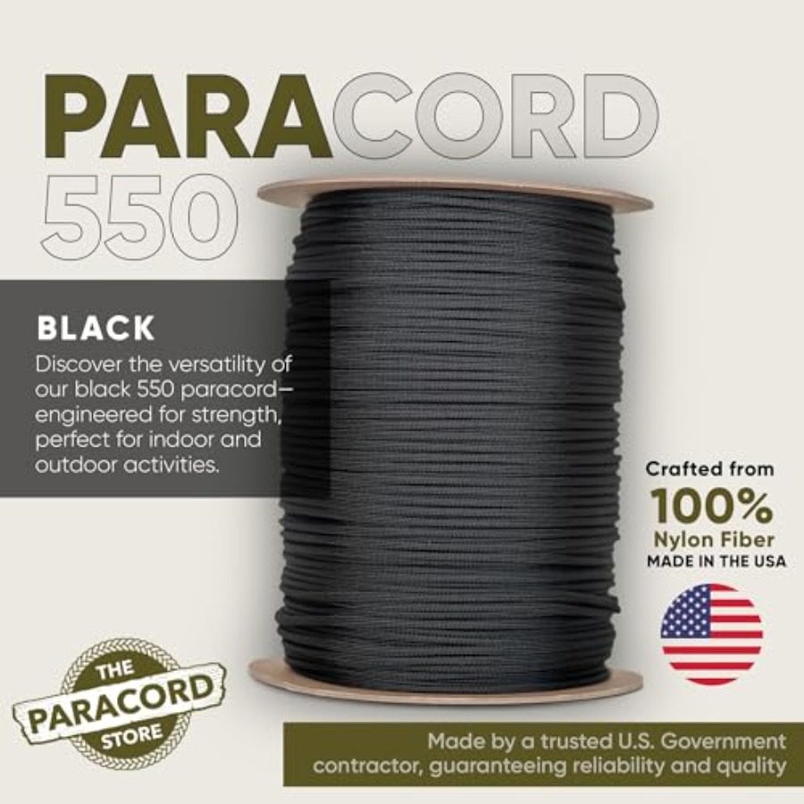 Type III 550 Paracord - 1000 F – Paracord 550 Feet Bewertung und Preis