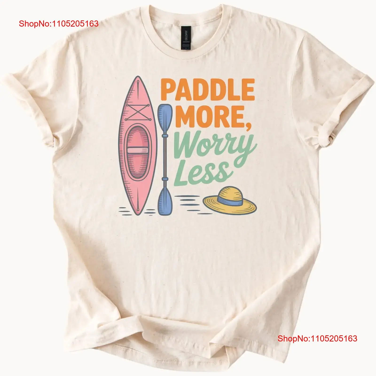 Paddle More Worry Less Kayak T – Outdoor Adventure Kayak Bewertung und Preis