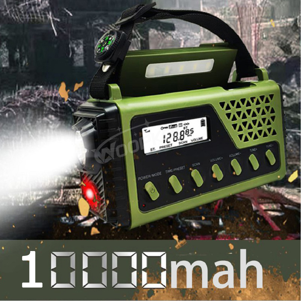 Woopker Radio SY-1199 10000mAh – Emergency Radio Solar Bewertung und Preis