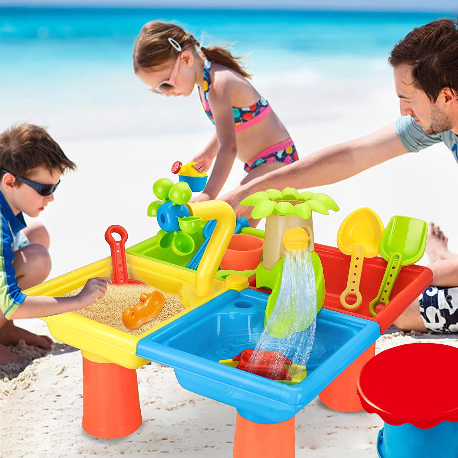 Beach Table Sand Play Toys Chi – Outdoor Adventure Game Bewertung und Preis