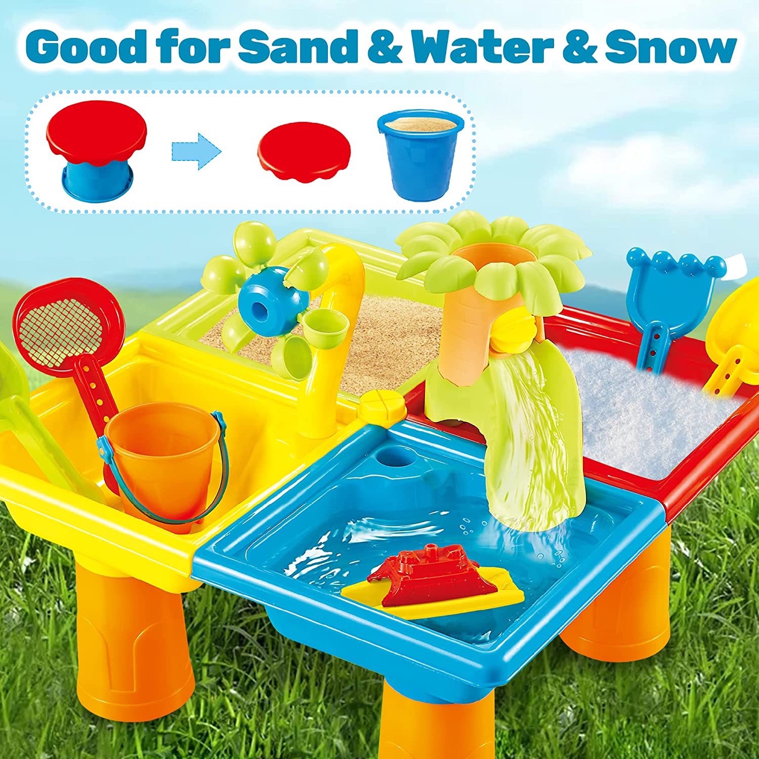 Beach Table Sand Play Toys Chi – Outdoor Adventure Game Bewertung und Preis