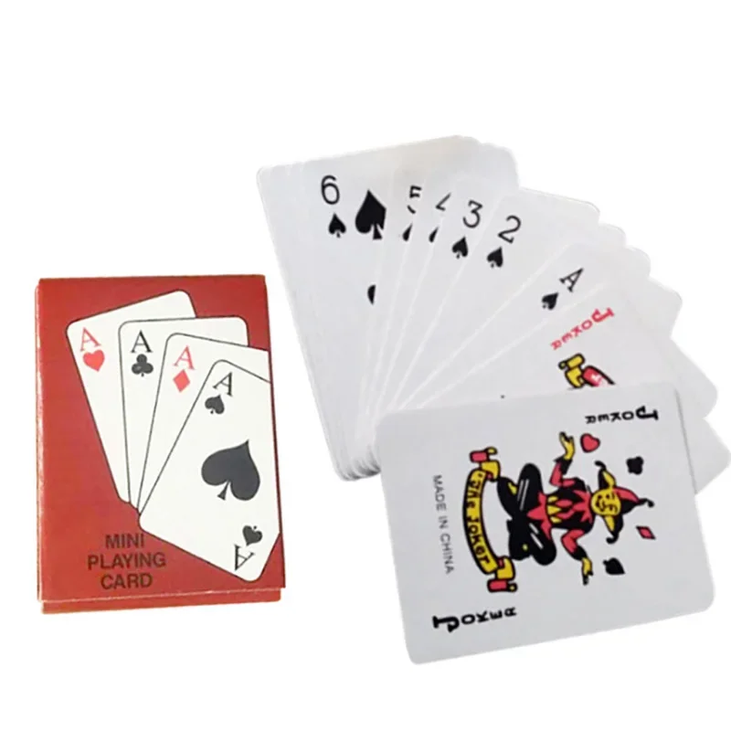 1 piece Mini Cute Poker Cards  – Outdoor Adventure Game Bewertung und Preis
