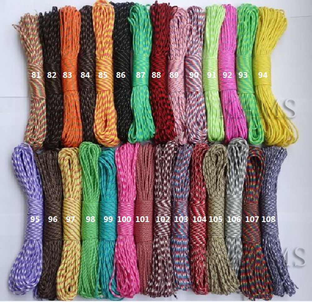 1pcs 550 Paracord Parachute Co – Paracord 550 Feet Bewertung und Preis