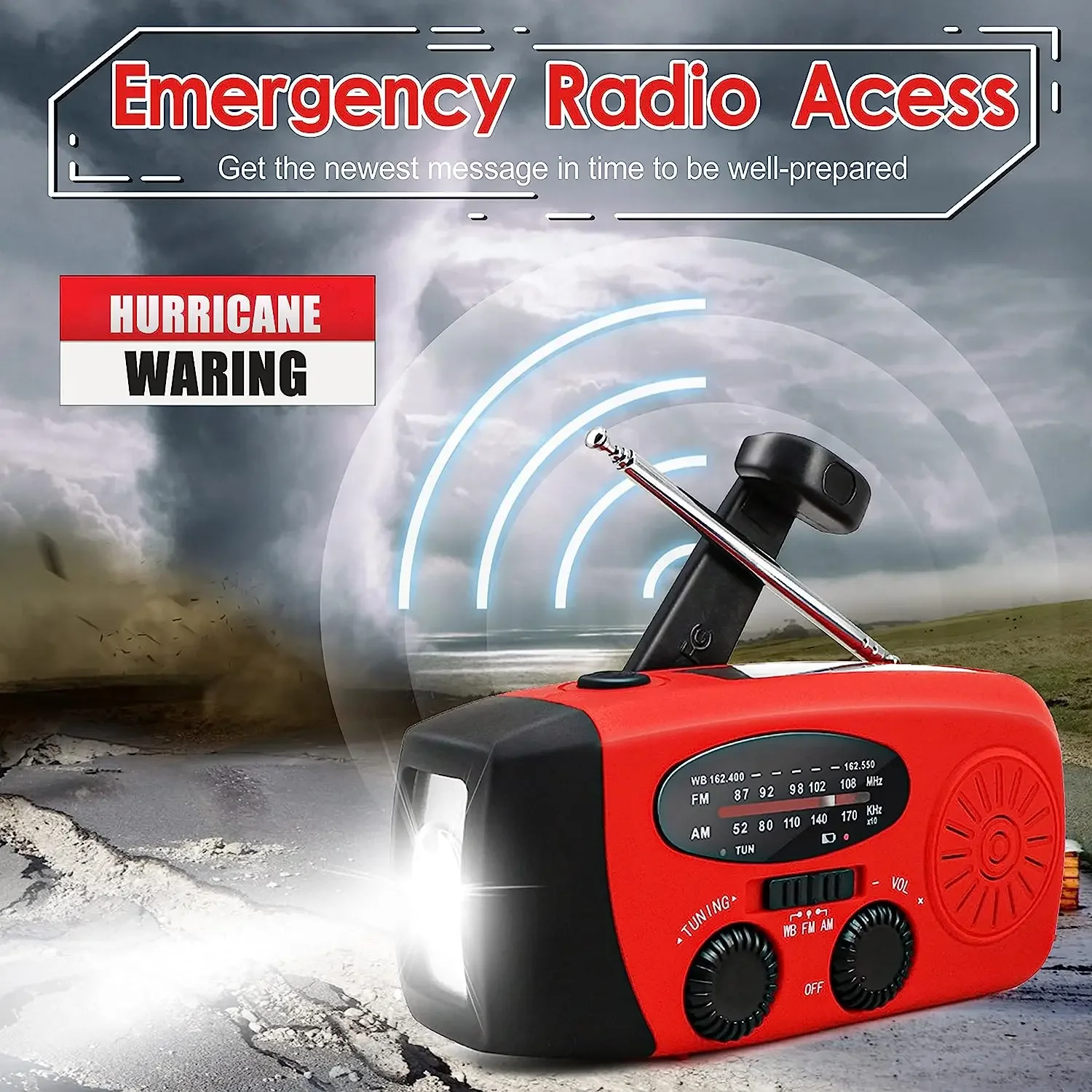 Multifunctional Solar Hand Cra – Emergency Radio Solar Bewertung und Preis