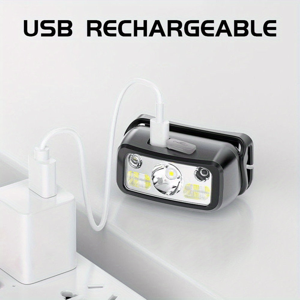Powerful COB LED Sensor Headla – Headlamp Waterproof Rechargeable Bewertung und Preis