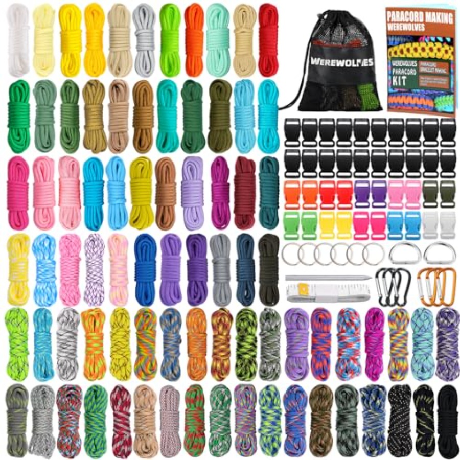 80 Colors Paracord Cord 550 Pa – Paracord 550 Feet Bewertung und Preis