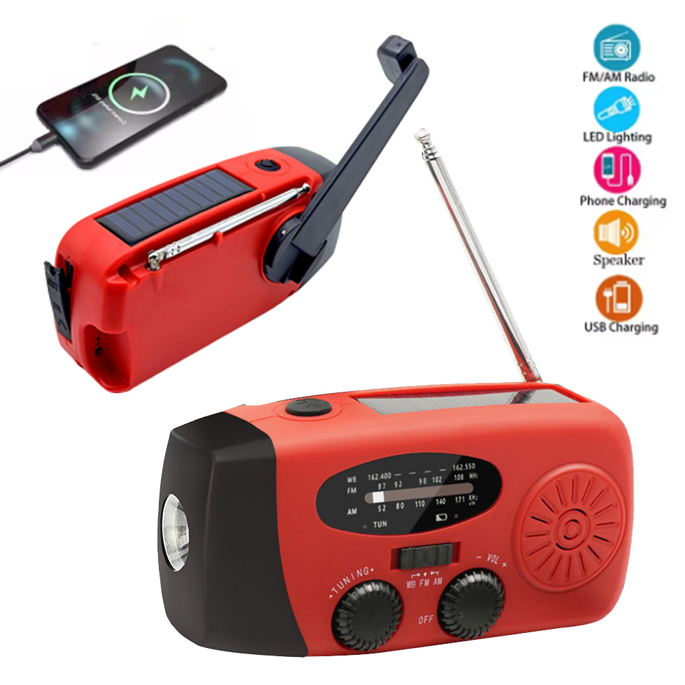 Emergency Radio Hand Crank Sol – Emergency Radio Solar Bewertung und Preis