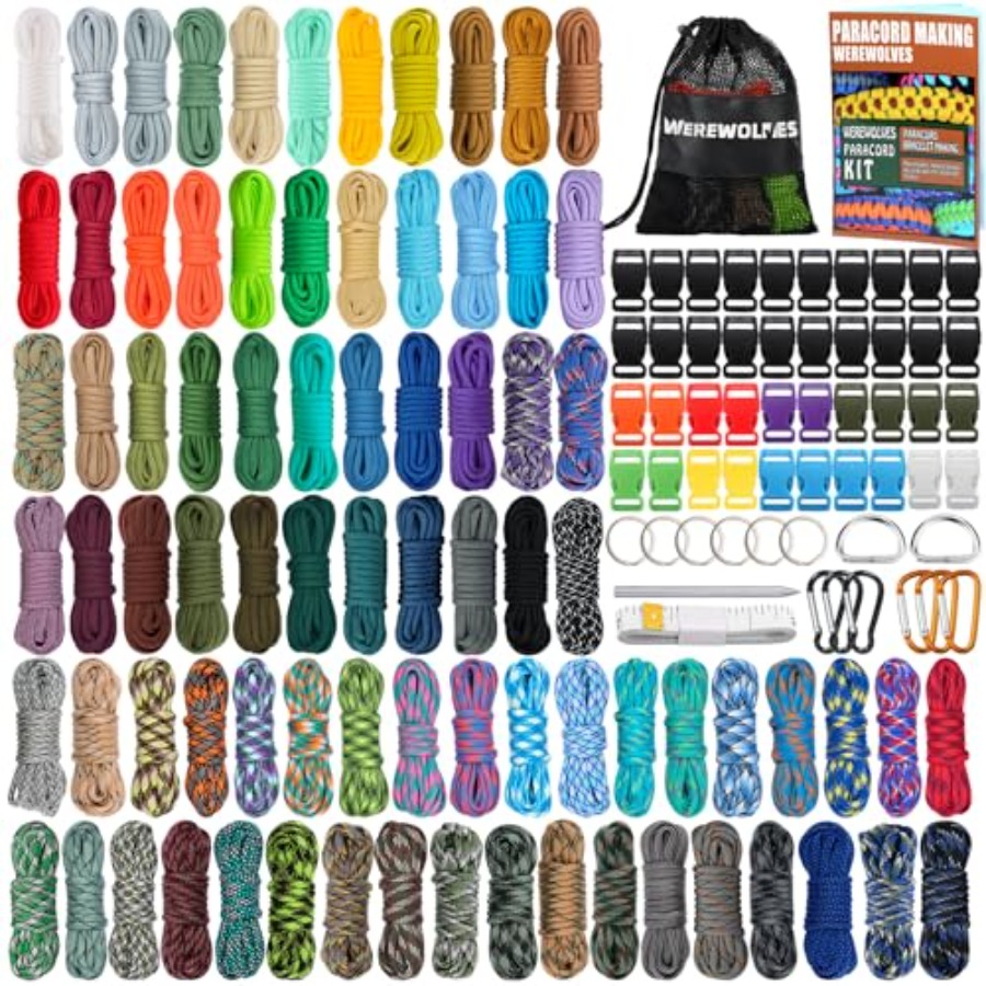 80 Colors Paracord Cord 550 Pa – Paracord 550 Feet Bewertung und Preis