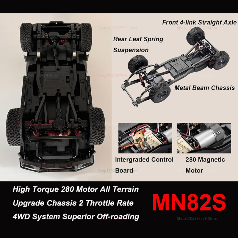 MN82 MN82S RC Crawler Truck 1/ – Outdoor Adventure Toys Bewertung und Preis