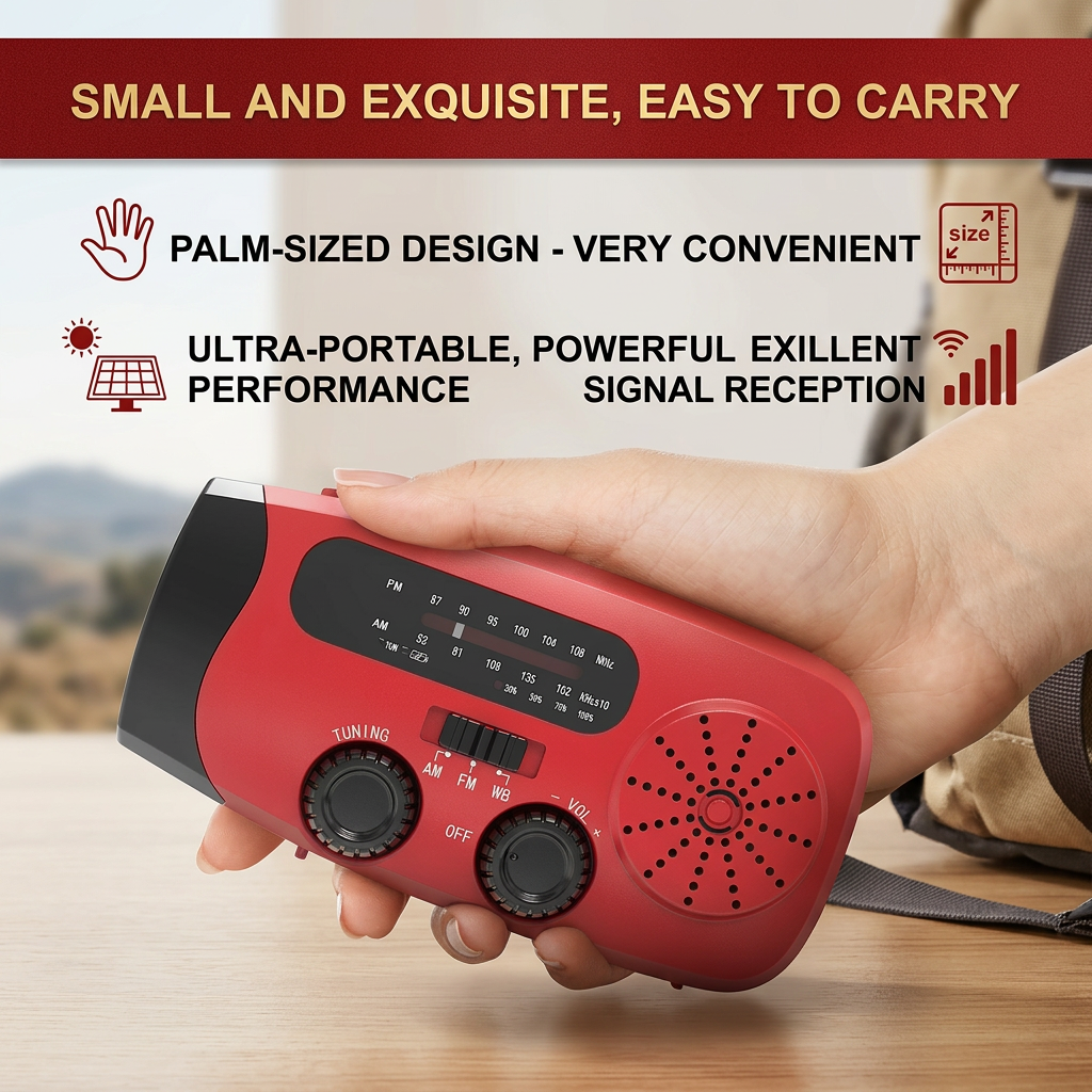 2000mAh Battery Portable Solar – Emergency Radio Solar Bewertung und Preis