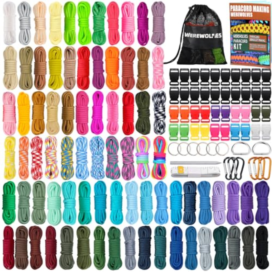 80 Colors Paracord Cord 550 Pa – Paracord 550 Feet Bewertung und Preis