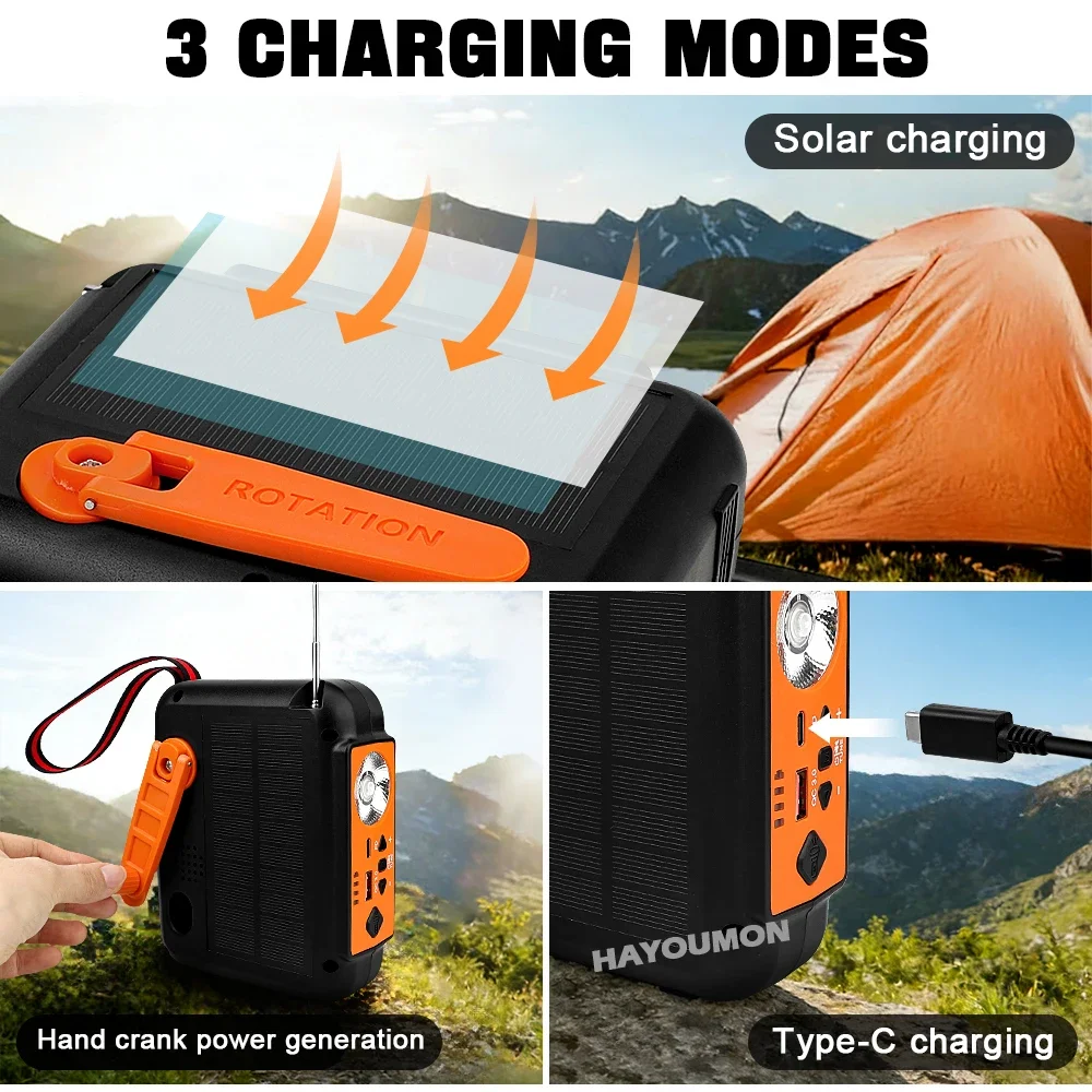 10000mAh Hand Crank Emergency  – Emergency Radio Solar Bewertung und Preis