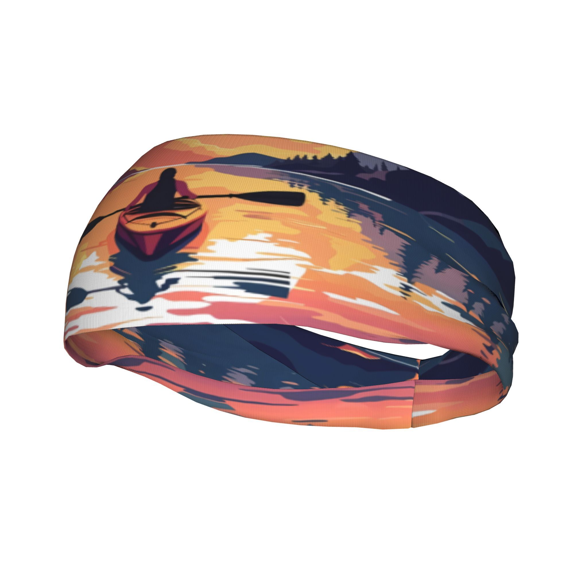 Kayak Sunset Print Headband Wa – Outdoor Adventure Kayak Bewertung und Preis