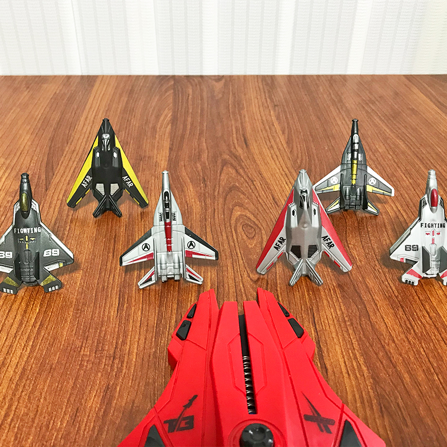 6pcs Fighter Plane Red Launche – Outdoor Adventure Game Bewertung und Preis