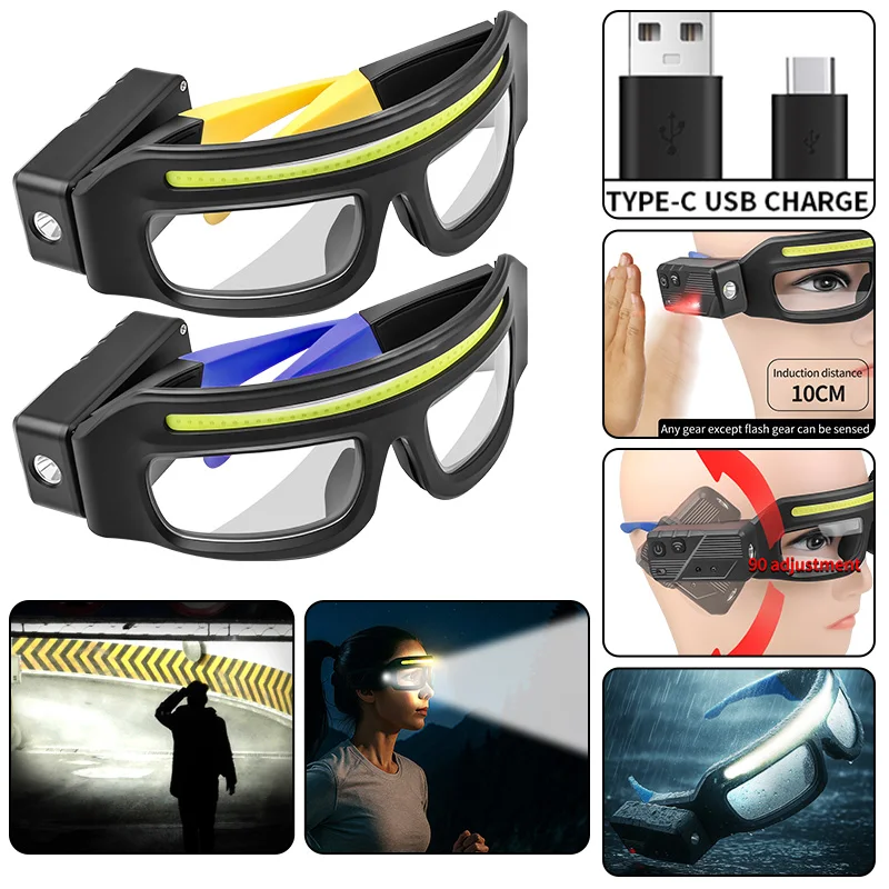 LED Headlamp COB Headlight Wor – Headlamp Waterproof Rechargeable Bewertung und Preis