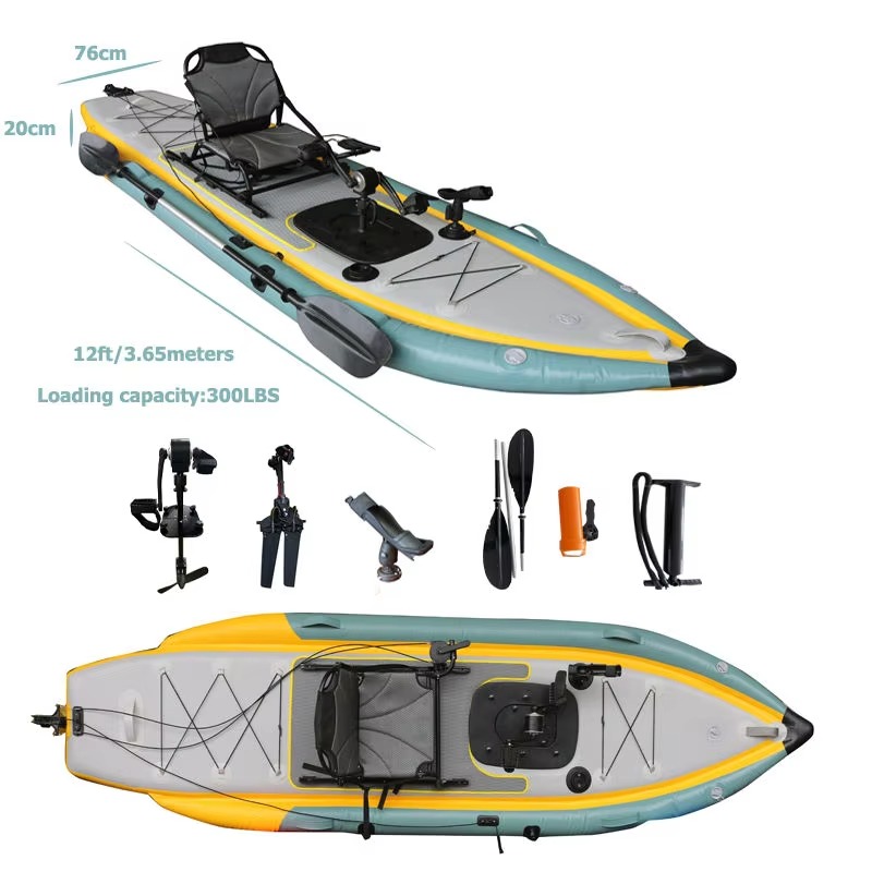 14ft Two-Person Inflatable Ped – Outdoor Adventure Kayak Bewertung und Preis