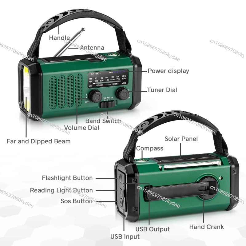 10000/20000mAh Battery Emergen – Emergency Radio Solar Bewertung und Preis