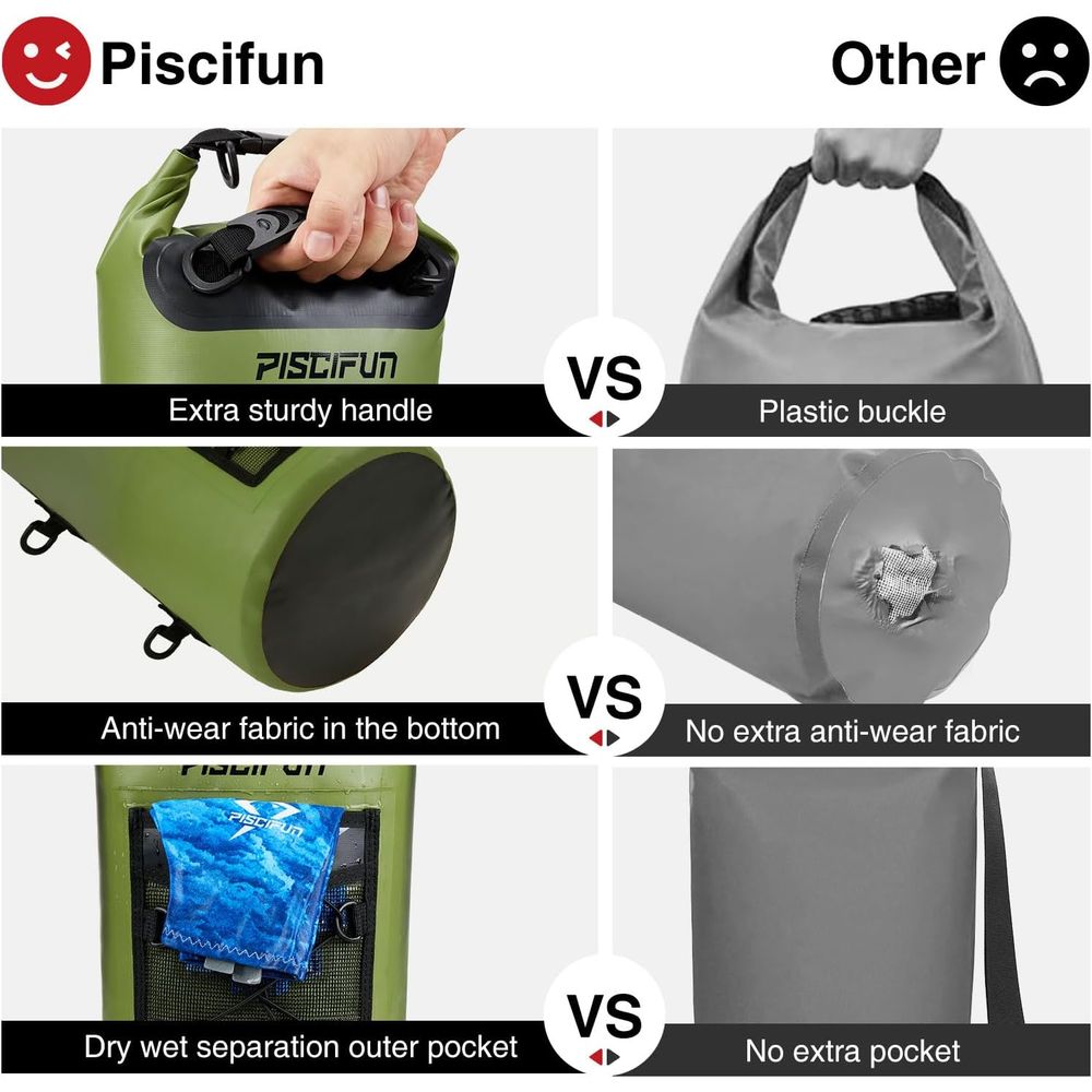 10-40L Waterproof Dry Bags for – Outdoor Adventure Kayak Bewertung und Preis