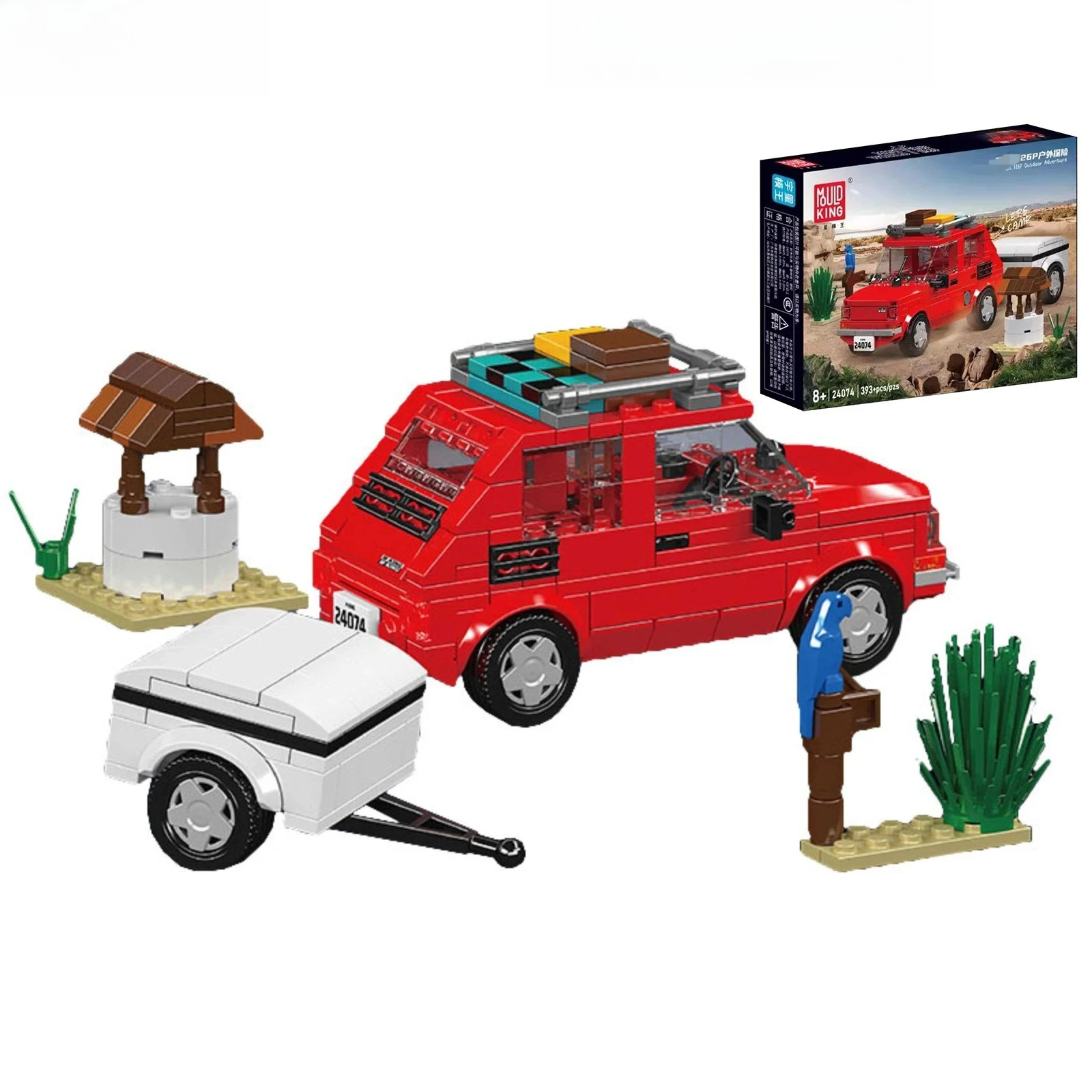 Mould King 24074 393pcs 126P O – Outdoor Adventure Toys Bewertung und Preis