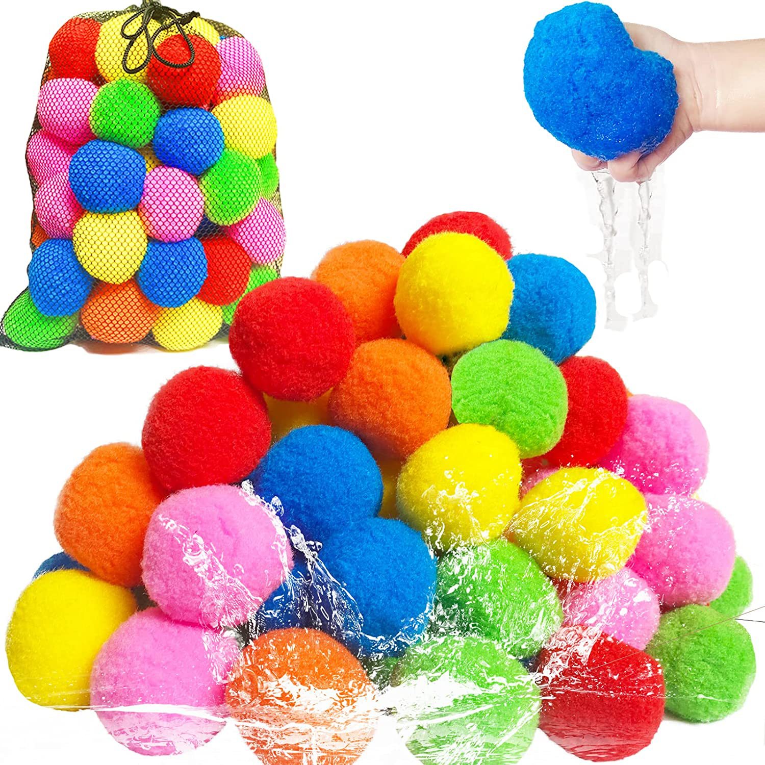 12/30/60Pcs Reusable Water Bal – Outdoor Adventure Game Bewertung und Preis