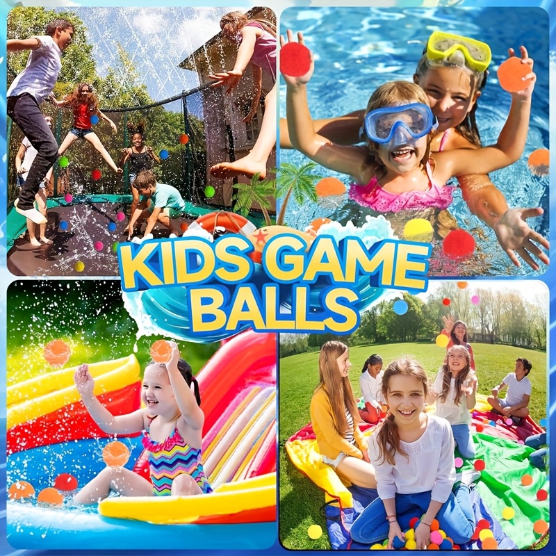 12/30/60Pcs Reusable Water Bal – Outdoor Adventure Game Bewertung und Preis